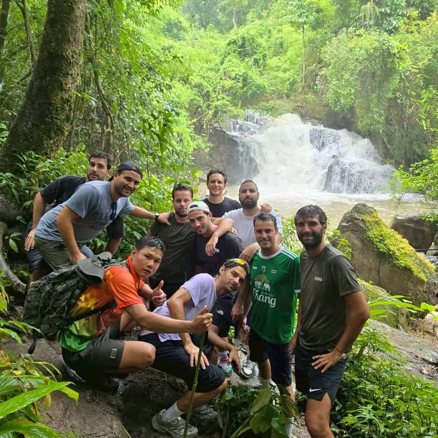 Chiang Mai: 1-Day Trekking Experience to Village & Waterfall - From farmland into jungle on a 10 km route