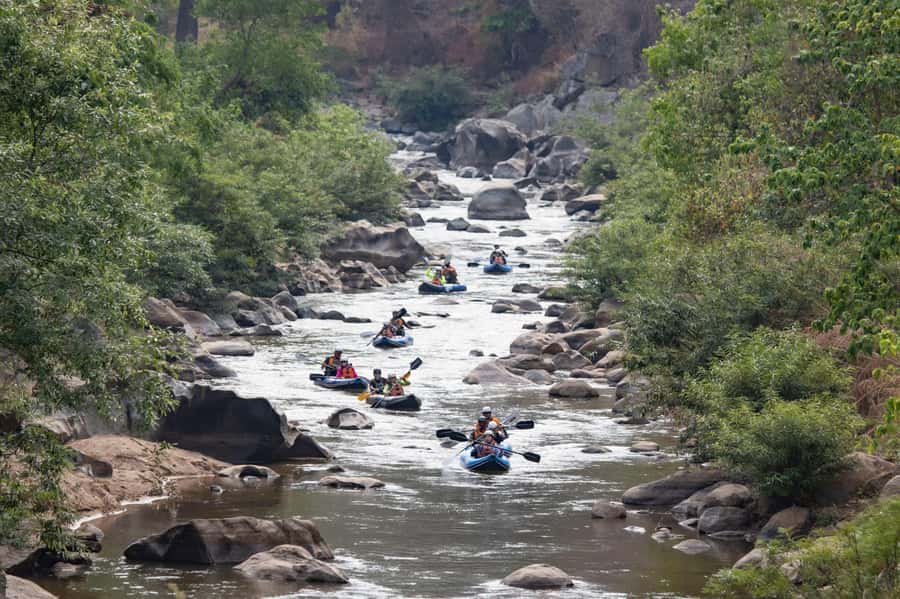 Chiang Mai: 3-Hour Trekking and Inflatable Kayaking Tour - Class 2 and class 3 rapids near the end