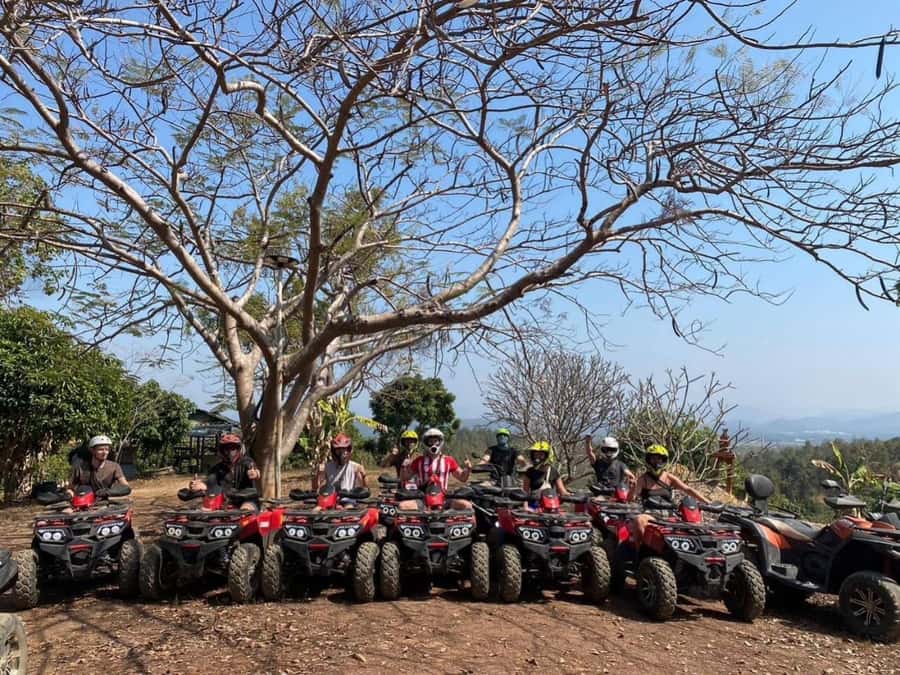Chiang Mai ATV & White Water Rafting & Trekking to Waterfall - Five kilometers of white-water rafting