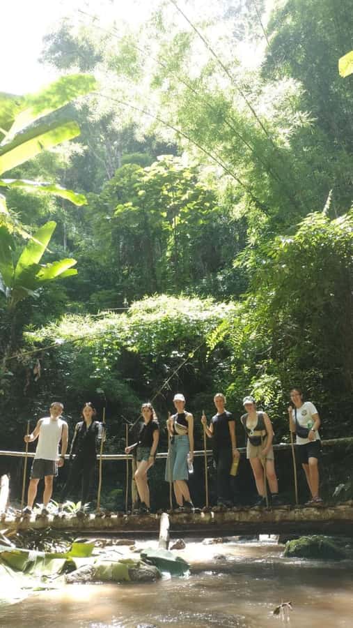 Chiang Mai ATV & White Water Rafting & Trekking to Waterfall - A two-hour hike to the waterfall