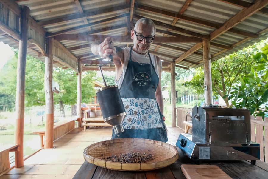 Chiang Mai Coffee Full Day Tour: Trek, Brew & Roast Journey. - Meeting Jack, Moonshine, and the mountain team