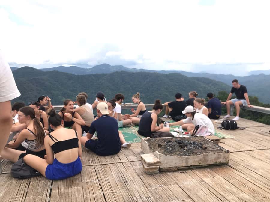 Chiang Mai: Full-Day Tour of Lahu Village and Waterfall Trek - The downhill walk to the waterfall