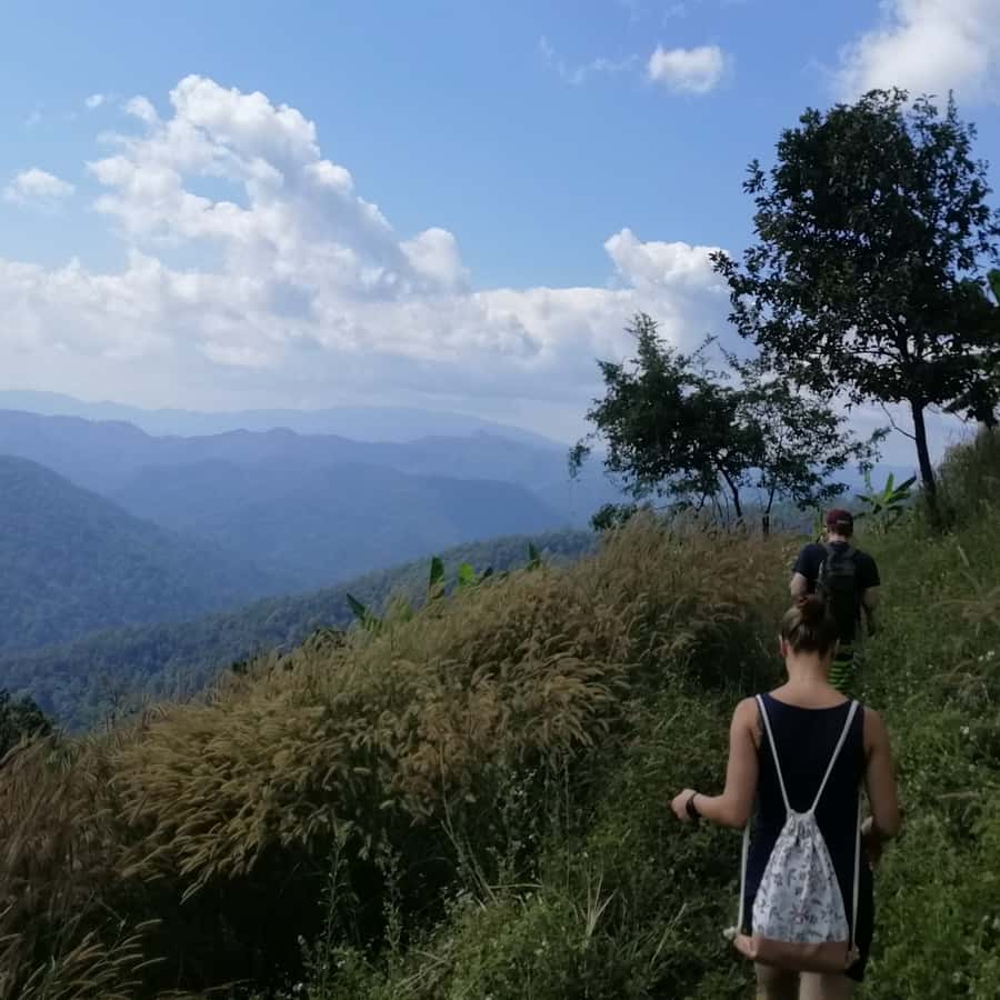 Chiang Mai: Full-Day Tour of Lahu Village and Waterfall Trek - The 2.5 to 3 hour walk to Baan Huay Kub Kab