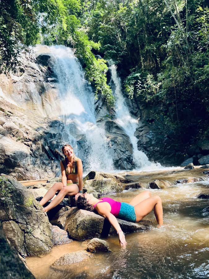 Chiang Mai Full-Day: Trekking, Tubing & Elephant Observation - Choosing between transfer and the Saa Gee Falls slide