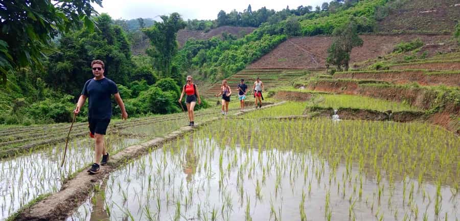 Chiang Mai: Karen Tribe & Dual Waterfalls - Private Day Trek - Leaving Chiang Mai for Mae Wang