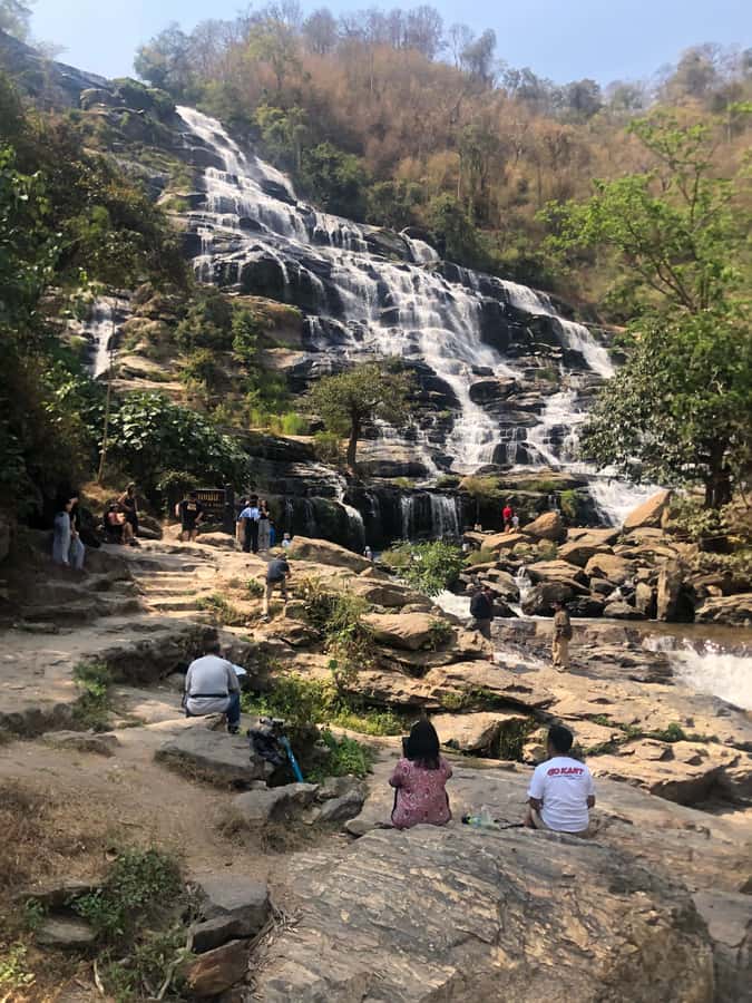 Chiang Mai: Mae Ya Waterfall & Pha Dok Siew Trail Trek - Wachirathan Waterfall sets the pace