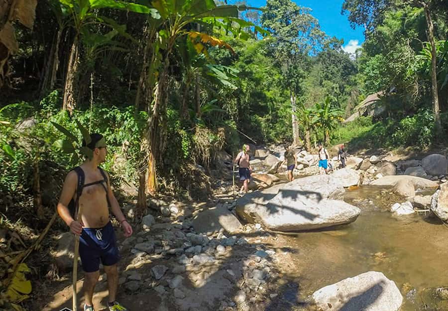 Chiang Mai: Whitewater Rafting and Waterfall Trekking Tour - Lunch and the changeover between activities