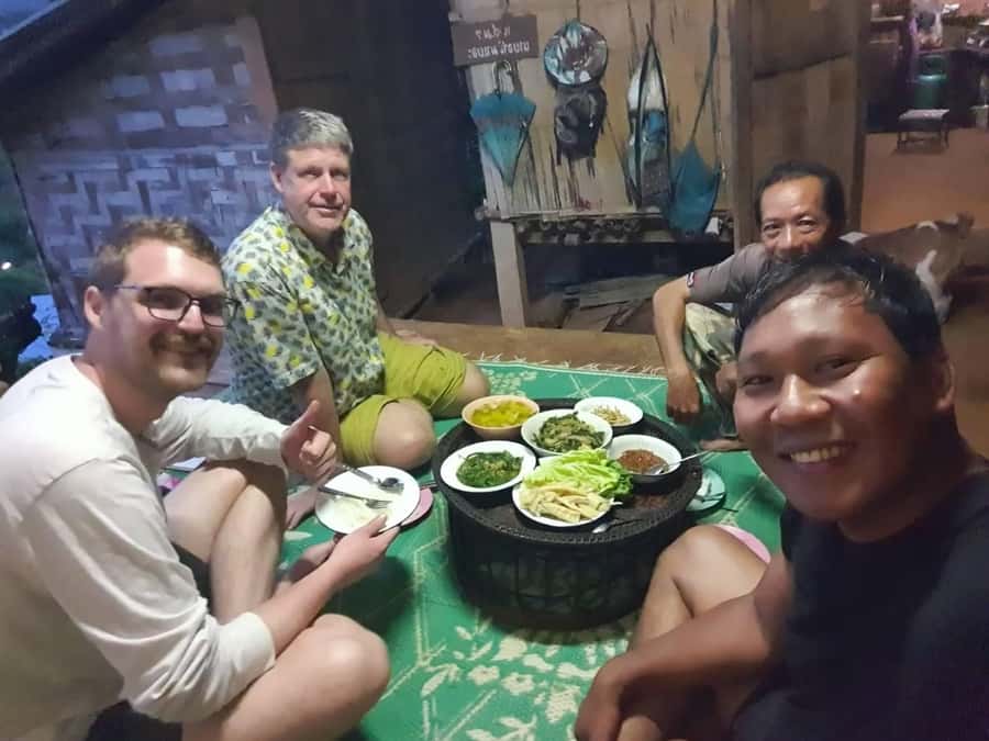 Chiang Rai: 2-Day Jungle Trek only walk with Waterfall - Food, water, and the included value