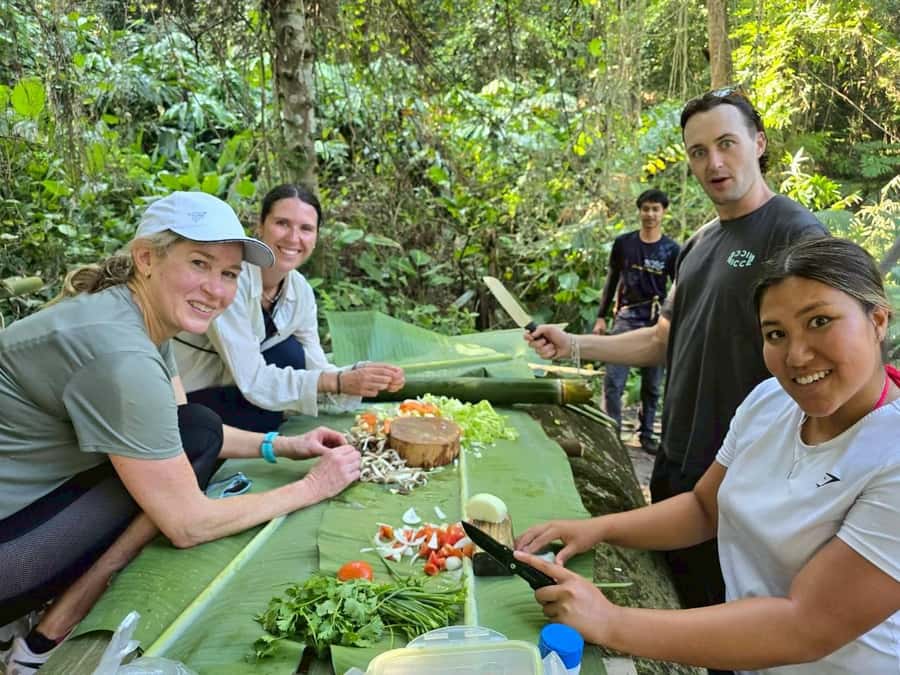 Chiang Rai: Jungle Adventure-Group Trekking & Bamboo Cooking - Pa Soert Hot Spring starts a full day outdoors