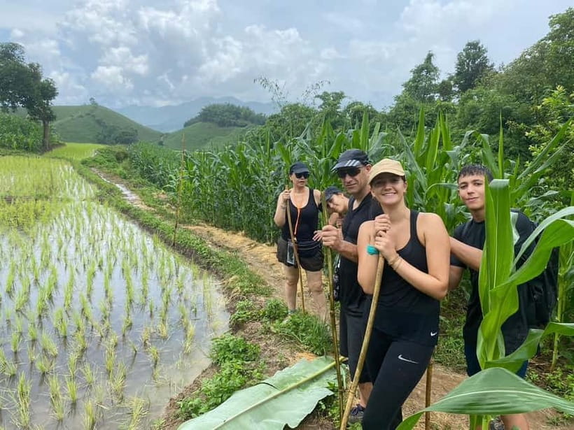 Chiang Rai Trek: 4 Hilltribes Villages & Waterfall Only Walk - From the hot spring to the Lisu village