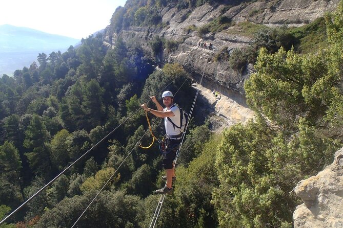 Climbing Adventure in Via ferrata of Centelles - What the four-hour route feels like
