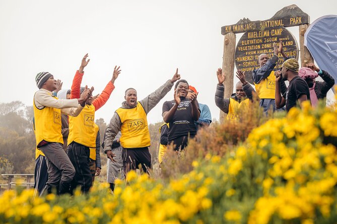 Climbing Kilimanjaro through 7 days Machame Route - Day 4: Barranco Camp and the Great Barranco Wall