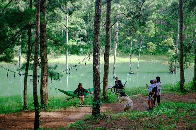 Combo Activity Trekking, Sup Paddling, Camping and Canyoning - Trekking through Da Lat’s forest