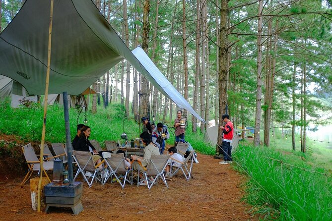 Combo Activity Trekking, Sup Paddling, Camping and Canyoning - Canyoning and abseiling at Datanla Waterfall
