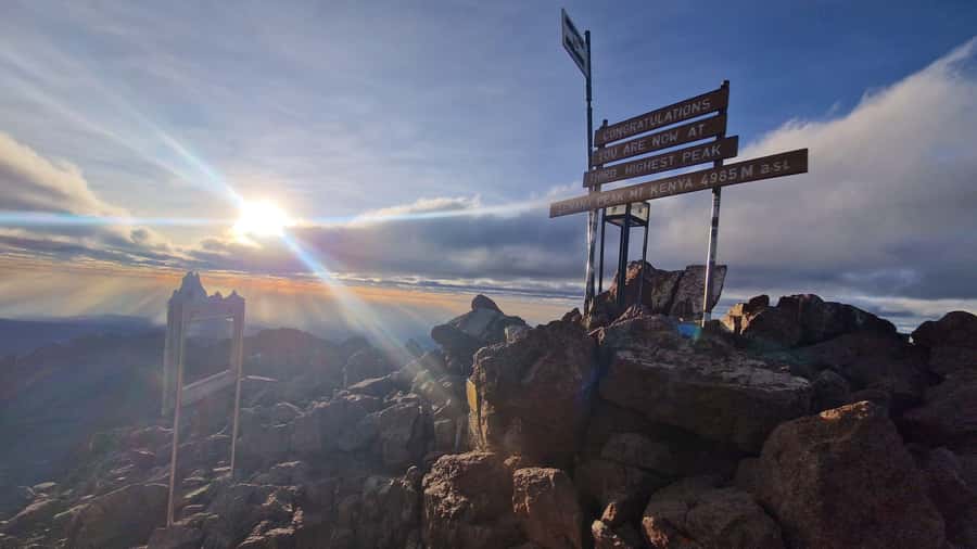 Conquer Mount Kenya: Mt Kenya Trekking via Chogoria 4-5 days - Day 3: A pre-dawn climb to Point Lenana