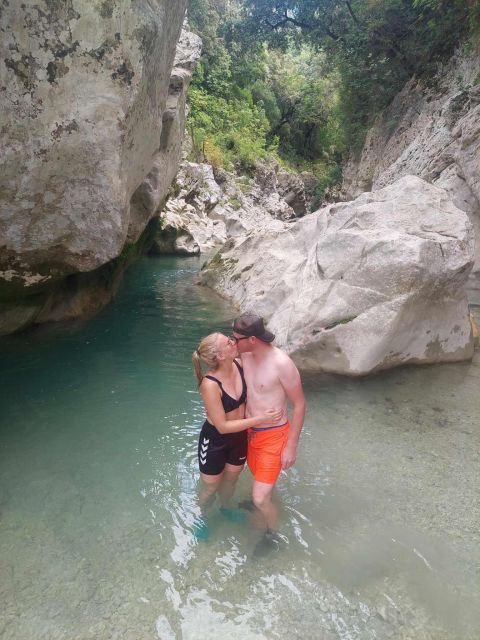 Corfu: River Trekking in the Greek mainland with Ferry Trip - The canyon, currents, and small waterfalls