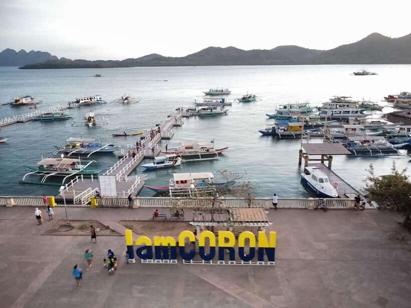 Coron Town Tour: Maquinit Hotspring & Mt. Tapyas Trekking - Timing, transport, and group size