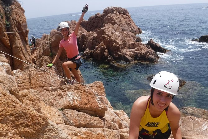 Costa Brava: Via Ferrata Cala del Molí - The views and the photographic report