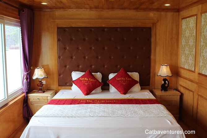 Cruising- Kayaking- Cycling- Trekking 3D/2N from Cat Ba in less tourist areas. - Day three: caves, islands, and Cong Tau Lagoon