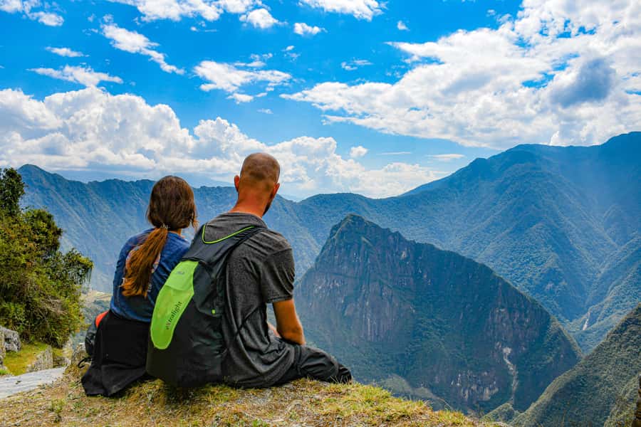 Cusco: 2-day Inca Trail to Machu Picchu - Sun Gate and the first view of Machu Picchu