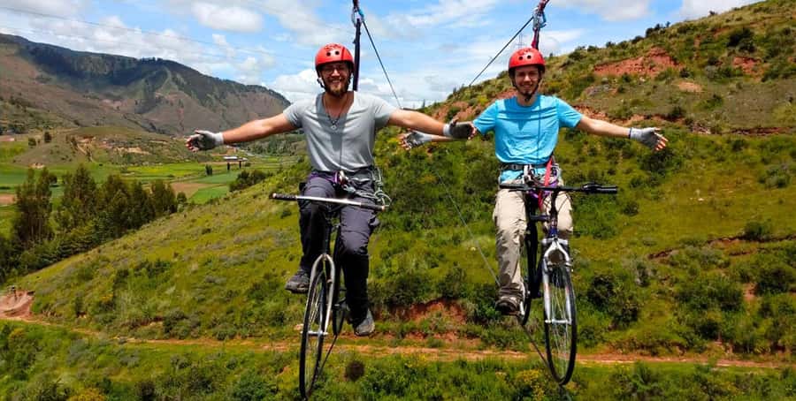 Cusco: Via Ferrata, Skybike, and Rappel Adventure - From Cusco’s main square to Cachimayo