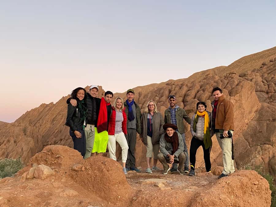 Dades Gorges: Monkey Toes Rock Formation Guided Trek - A Berber village and a closer look at rural life