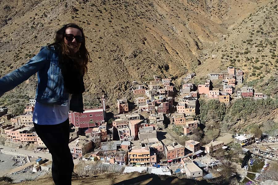 Day Trek In Atlas Mountais & Taoudja Summit 2720m - The final climb to roughly 2720 meters