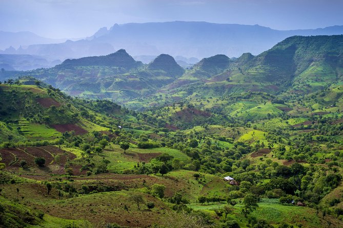 Day trek to Simien Mountain - Entering the park through the Buit Ras area