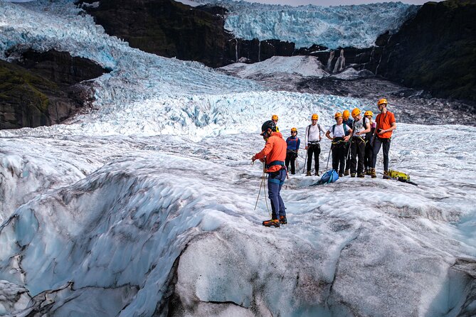 Demanding Glacier Hike and Ice Cave Half-Day Tour from Skaftafell - Guides who shape the day