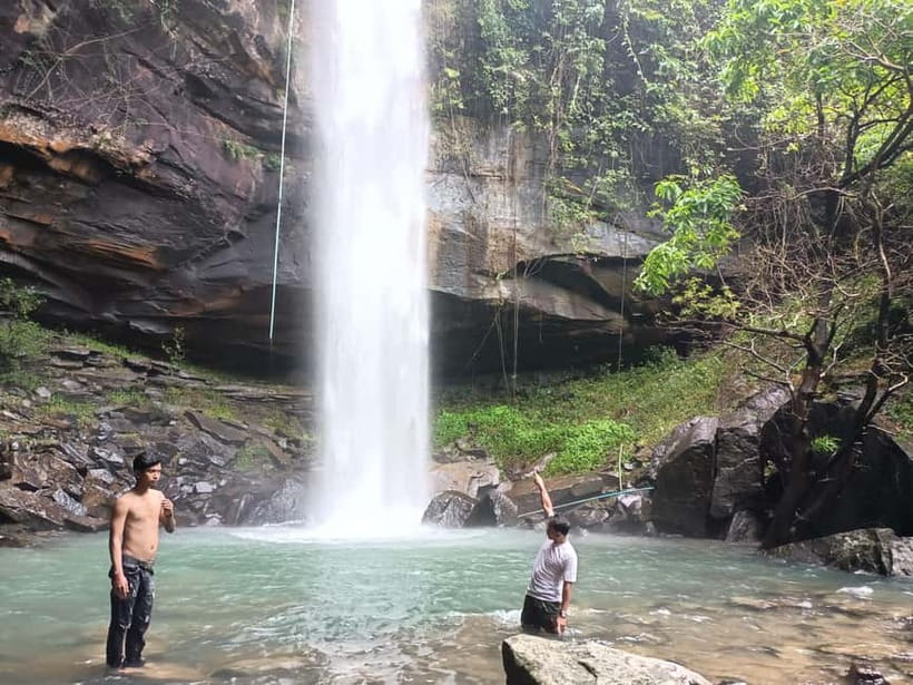 Discover Hidden Waterfall, Jungle Trekking, Swim Incl Snacks - Why water shoes are the smart choice