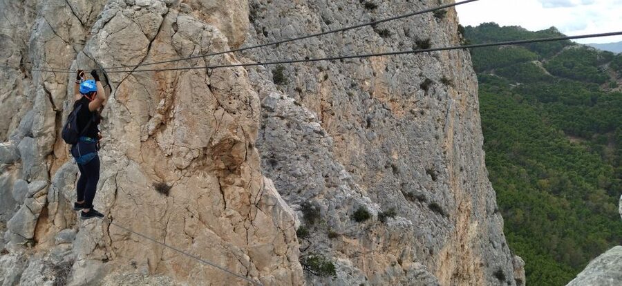 El Chorro: Climb Via Ferrata at Caminito del Rey - Views that reward the effort