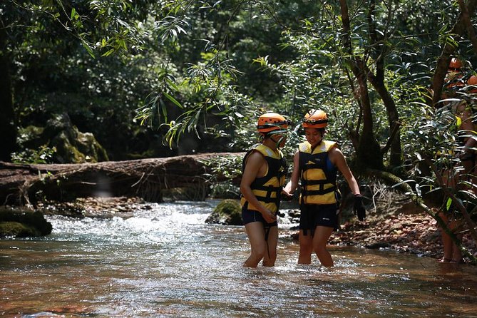 Elephant Cave and Ma Da Valley Jungle 1 Day Trek - What the 600-meter cave swim requires