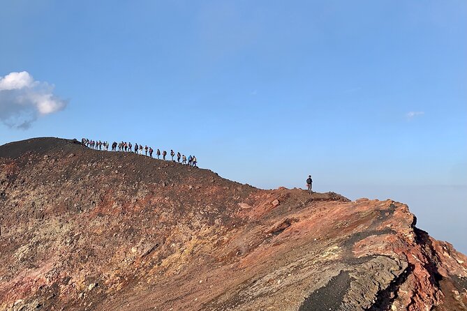 Etna excursion 3000 meters with 4x4 cable car and Trekking - What the walk feels like underfoot