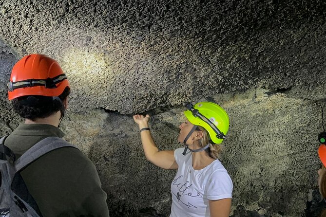 Etna Morning or Sunset - Trek & Lava Tunnel with Gear - Entering Via Grotta Lunga, a 55-meter lava tunnel