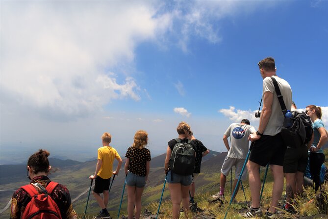 Etna's Hidden Gems - Trek Valle Bove & Lava Tunnel with Gear - A short stop at the Silvestri Craters