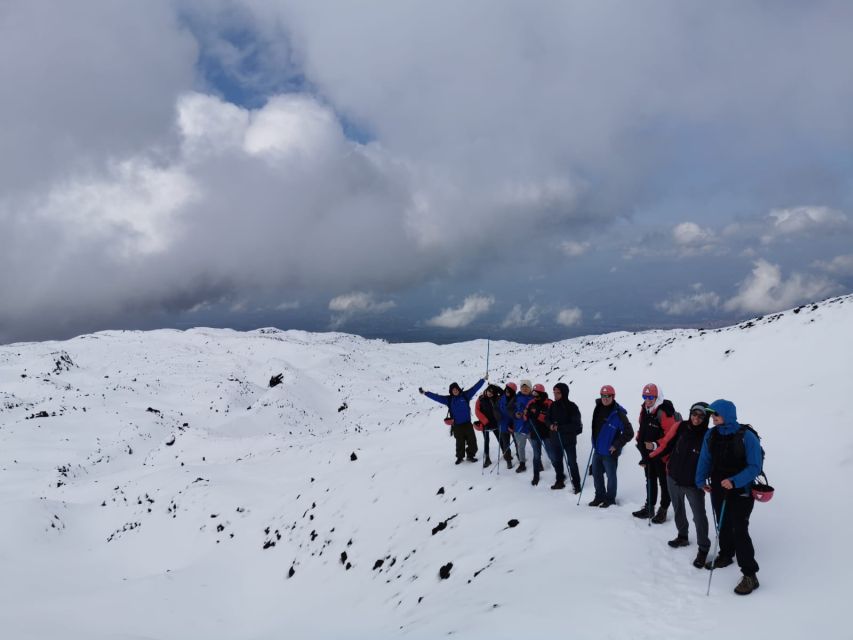 Etna South: High Altitude Winter Trek with an Alpine Guide - Starting at Rifugio Sapienza