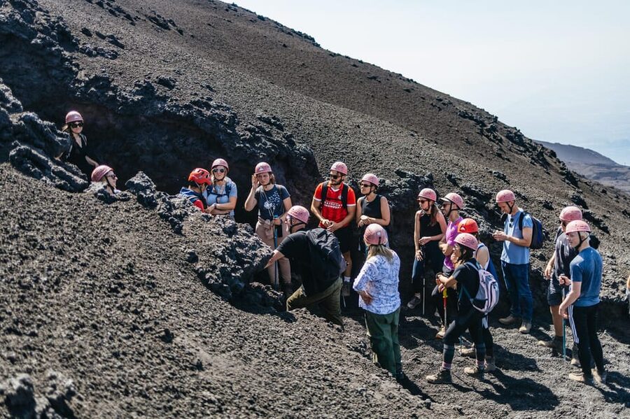 Etna: summit craters trekking with volcano guide 3350mt - Barbagallo craters and the Valle del Bove