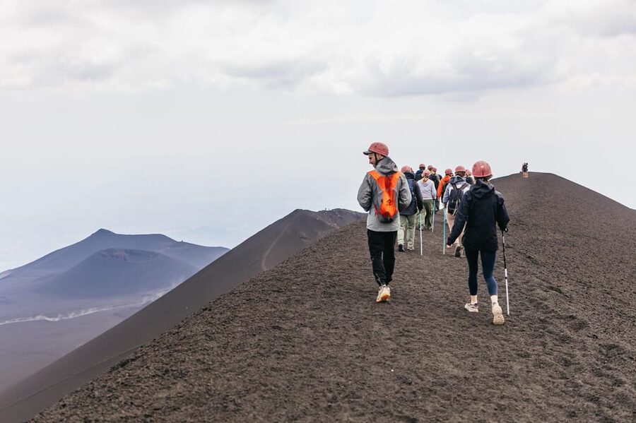 Etna: summit craters trekking with volcano guide 3350mt - Cable car to 2,500 meters, then a jeep to 2,800