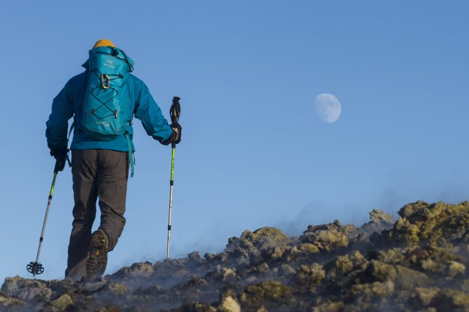 Etna Volcano: South Side Guided Summit Hike - Walking across Etna’s black volcanic terrain