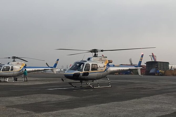Everest Base Camp Helicopter Tour landing at Everest View Hotel. - What is included, and what is not