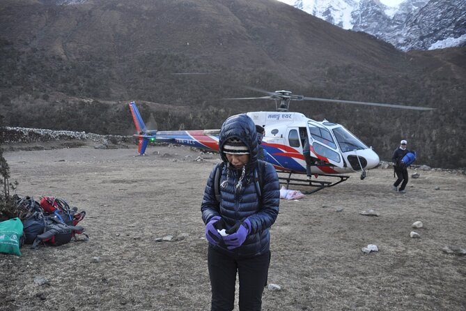 Everest Base Camp Helicopter Tour landing at Hotel Everest View - The real cost: $1,600 plus required fees