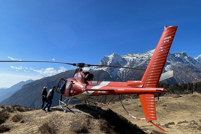 Everest Base Camp helicopter tour with landing - Returning through Lukla to Kathmandu