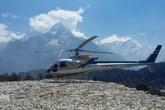 Everest Base Camp Landing by Helicopter at kalapathar View Point - Returning to Kathmandu through Lukla