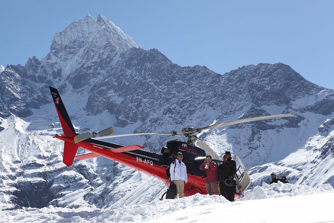 Everest Base Camp Landing by Helicopter at kalapathar View Point - What the $3,300 price really buys