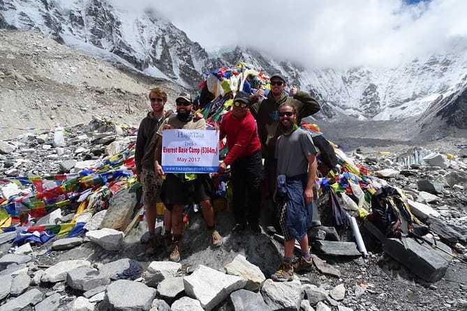Everest Base Camp Trek - 14 Days - Day 9: Everest Base Camp at 5,365 meters