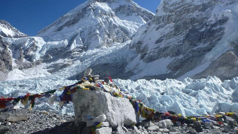 Everest Base Camp Trek from Lukla - Dingboche at 4,410 meters