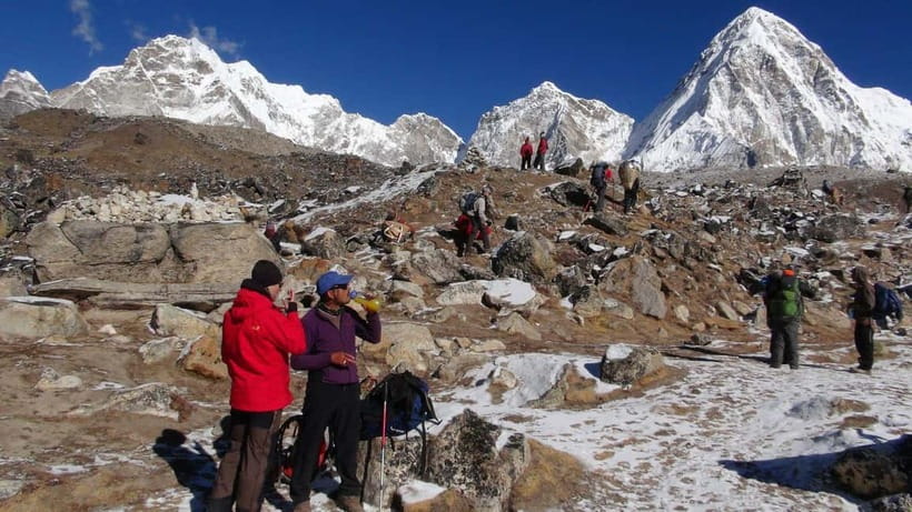 Everest Base Camp Trek from Lukla - Kala Patthar at sunrise