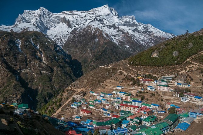 Everest Base Camp Trek with Chopper Return to Lukla - The first walk beside the Dudh Koshi River