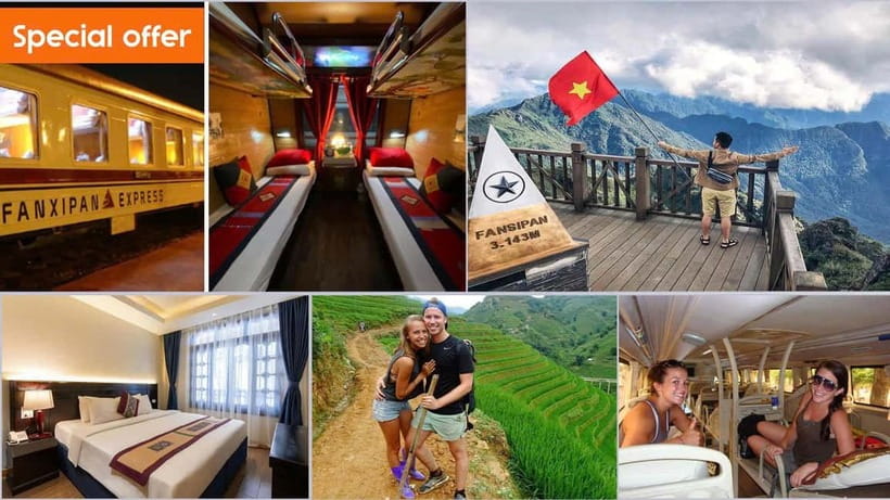 Explore Sa Pa with Overnight Train & Sleeper Bus & Trekking - Key points at a glance