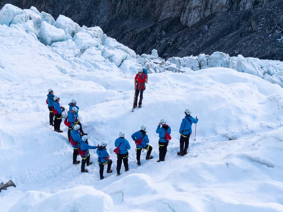 Franz Josef: 2.5 Hour Glacier Hike with Helicopter Transfer - Ice caves, ropes, and changing features